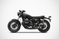 Preview: Zard Moto Guzzi V9 Bobber - Roamer, built 2016-2019, short slip-on, 2-2, EG ABE