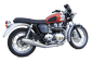 Preview: Zard Triumph Bonneville Injection / Fuel Injection Conical Full Kit 2-1 Low Profile EC ABE
