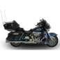 Preview: V Performance, Double Ring slip-on mufflers. Chrome 04-17 FLT/Touring-Modelle (NU)