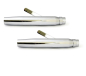 Preview: SLIP ON AUSPUFFTOPF SATZ " TAP CHROME / TAP BLACK " FÜR PAN / SHOVEL &  IRONS MIT EG ABE