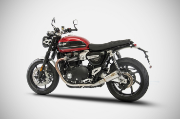 Preview: Zard Triumph Speed Twin 1200, built 2018-2019, slip-on 2-2 SP version, ECE