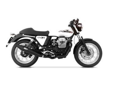 Zard Moto Guzzi V7 Café Racer / Café Classic Conical round Slip-on 2-2 Year of manufacture 2009-2015 with ECE
