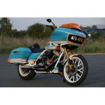 Kodlin, Next Level 2-1 exhaust system. Titanium 17-24 FLT/Touring EG ABE