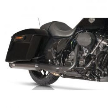 Preview: V Performance, 114mm Double Ring slip-on mufflers. Black Cer 21-25 FLT/Touring models