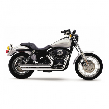 FULL EXHAUST SYSTEM SLASH DOWN X TORQUE FOR  DYNA  MY 99-05 - EU APPROVED