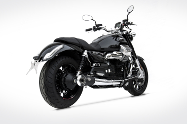 Preview: Zard Moto Guzzi California 1400, built 2013-2019, round slip-on 2-2, EG ABE