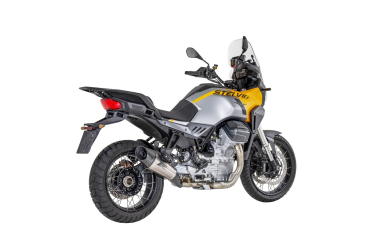 Preview: Zard Moto Guzzi Stelvio, model year 2024-2025, slip-on 2-1with ECE