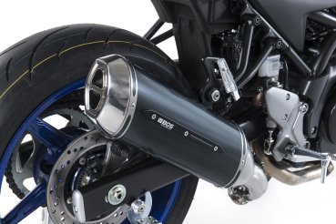 Preview: Suzuki SV 650, model year 2016-2020, Euro4 Street Fox slip-on