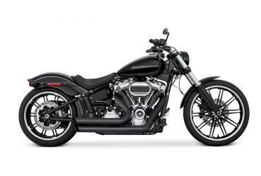 FULL EXHAUST SYSTEM  "MAD MAX" X-TORQUE  FOR SOFTAIL MY 99 -17  EU- APPROVED