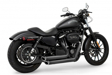 FULL EXHAUST SYSTEM "MAD MAX PURGE" X-TORQUE FOR SPORTSTER XL 1200 MY  2004 -2020  EU APPROVED