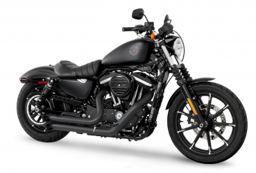 FULL EXHAUST SYSTEM "MAD MAX TOXIC" X-TORQUE FOR SPORTSTER XL1200 MY 2004 -2006 EU APPROVED