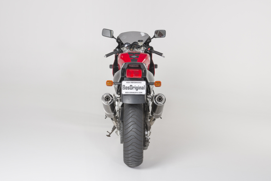 Yamaha TRX 850, built 1995-1999, slip-on 2-2