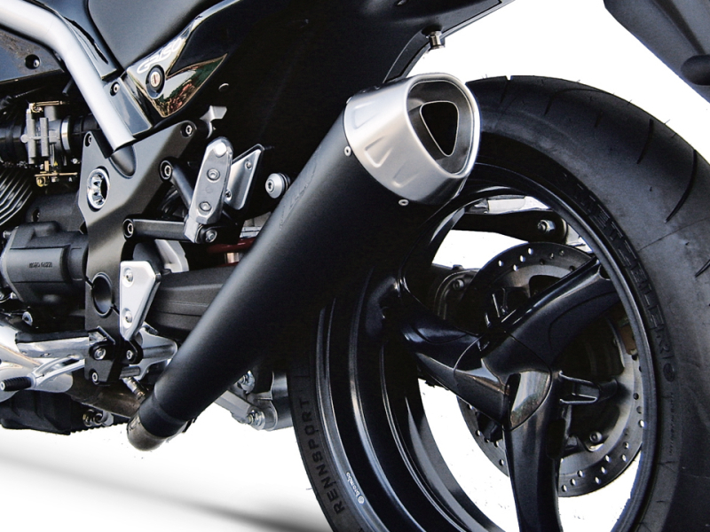 ZARD Moto Guzzi Griso, built 2005-2016, conical round slip-on 2-1 EG ABE