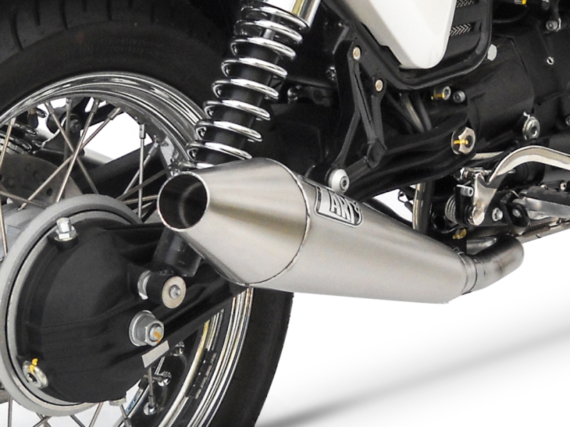 Zard Moto Guzzi V7 Café Racer / Café Classic Conical round Slip-on 2-2 Year of manufacture 2009-2015 with ECE