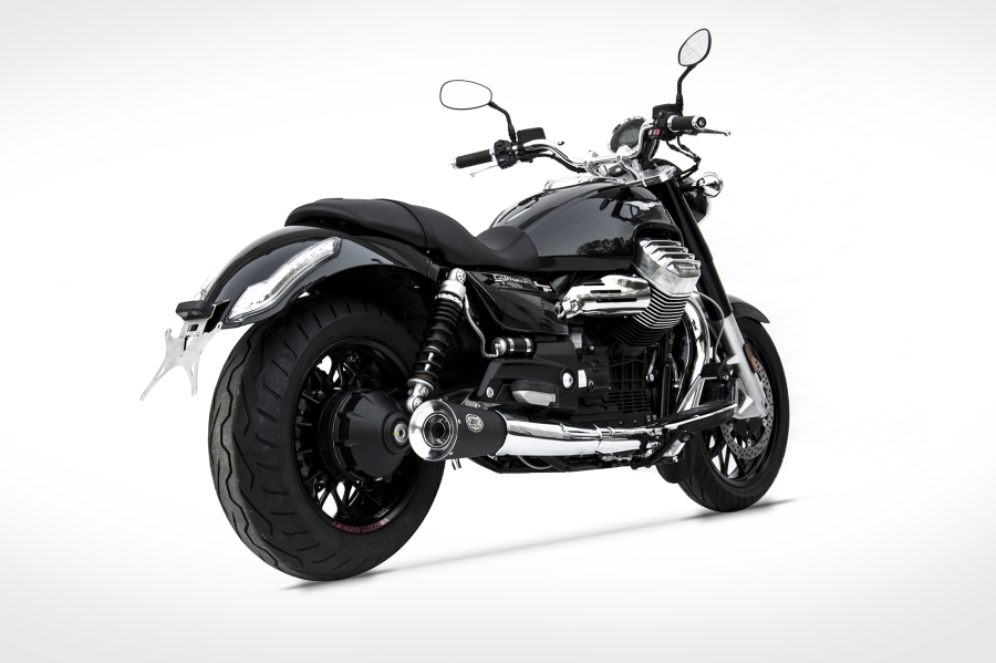 Zard Moto Guzzi California 1400 Bj. 2013-2019 Rund Slip-on 2-2 EG ABE