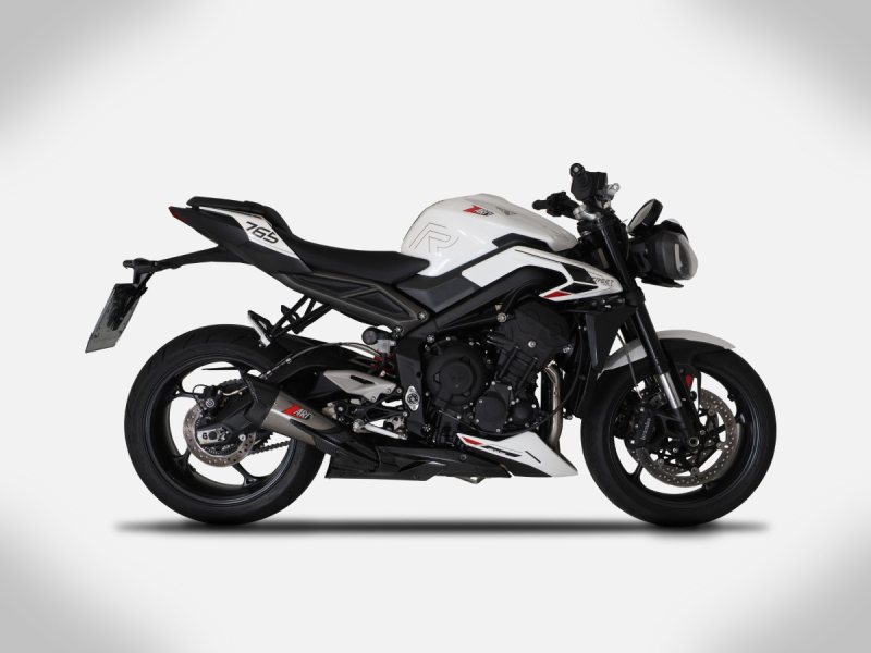 Zard Triumph Street Triple 765, built 2023-2024, Euro 5, full kit, 3-1 Euro 5 approval