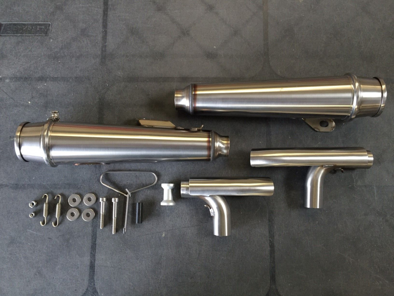 Zard Triumph Street Twin, built 2016-2020, slip-on 2-2, lowered, ECE