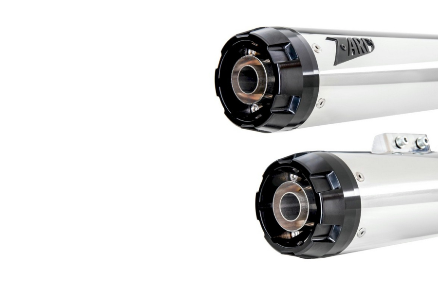 SLIP ON TOPFSATZ  "PUNISHER"  Harley Davidson SOFTAIL HERTAGE M8  104 /114 / 117 Bj. 2017-2024