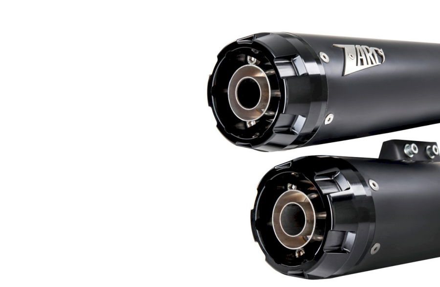 SLIP ON TOPFSATZ  "PUNISHER"  Harley Davidson SOFTAIL HERTAGE M8  104 /114 / 117 Bj. 2017-2024